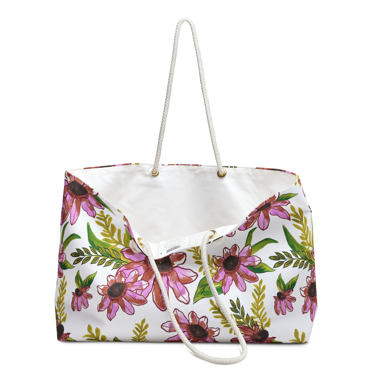 Petal Dance in Rust Weekender Bag