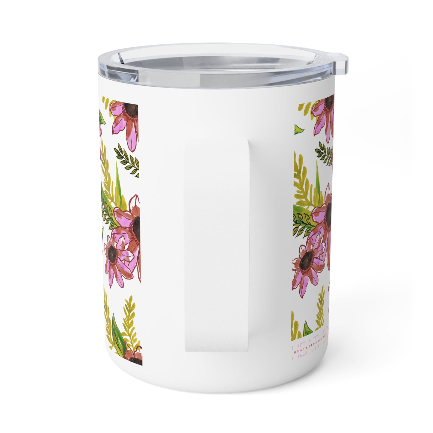 Petal Dance in Rust Insulated Mug
