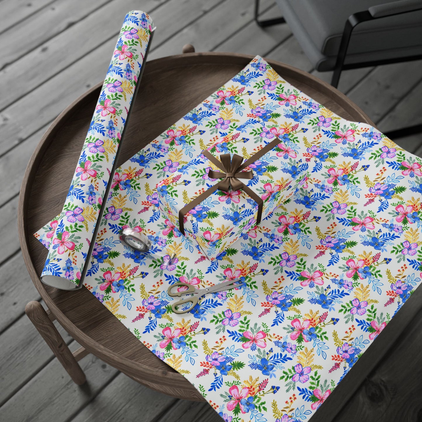 Blooming Harmony Wrapping Paper