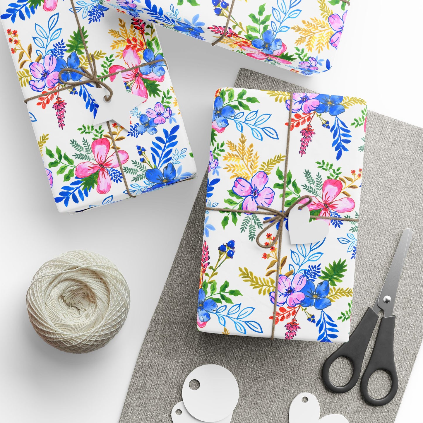 Blooming Harmony Wrapping Paper