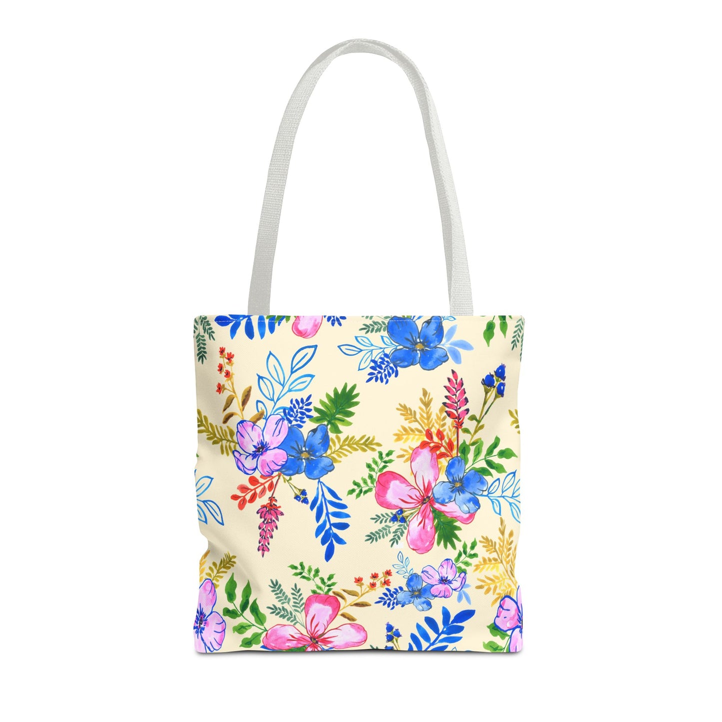 Blooming Harmony in Buttercream Tote Bag
