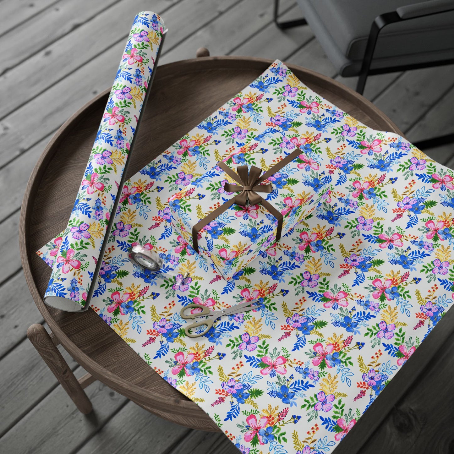 Blooming Harmony Wrapping Paper