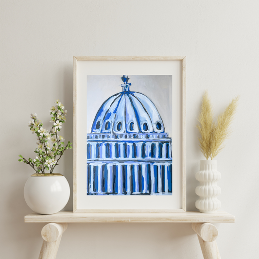 Moonlit Dome Print