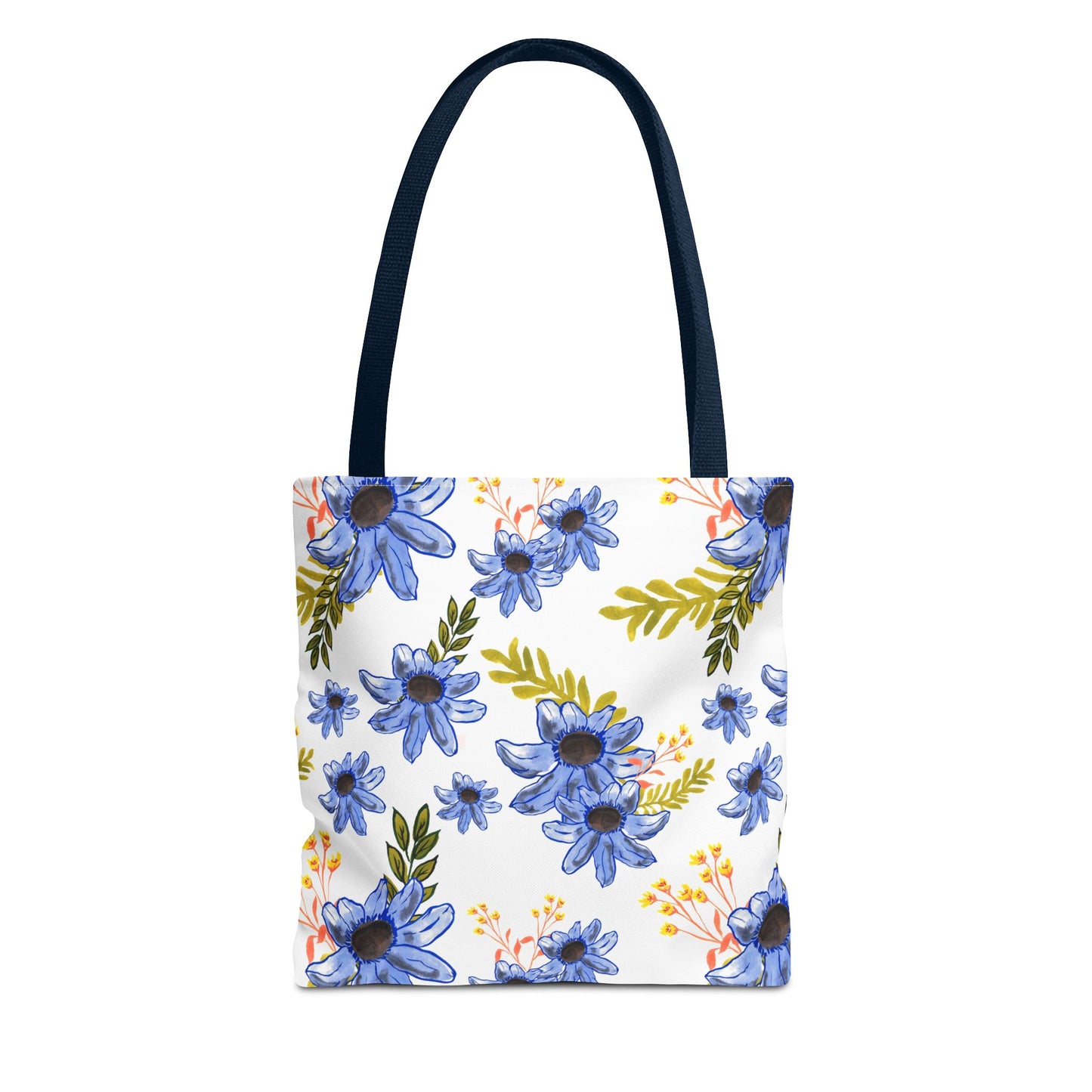 Petal Dance in Blue Tote Bag