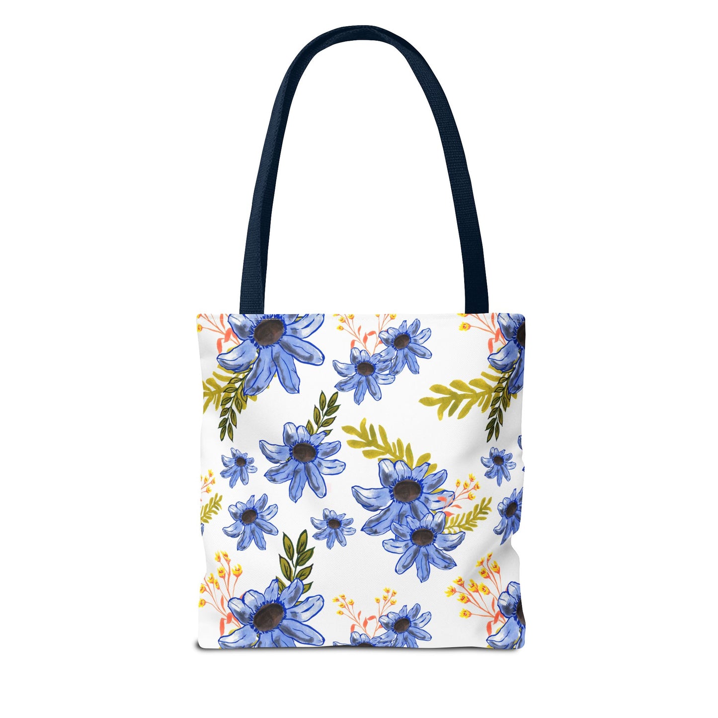 Petal Dance in Blue Tote Bag