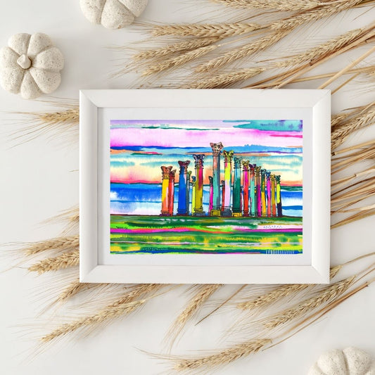 National Arboretum in Colors Print