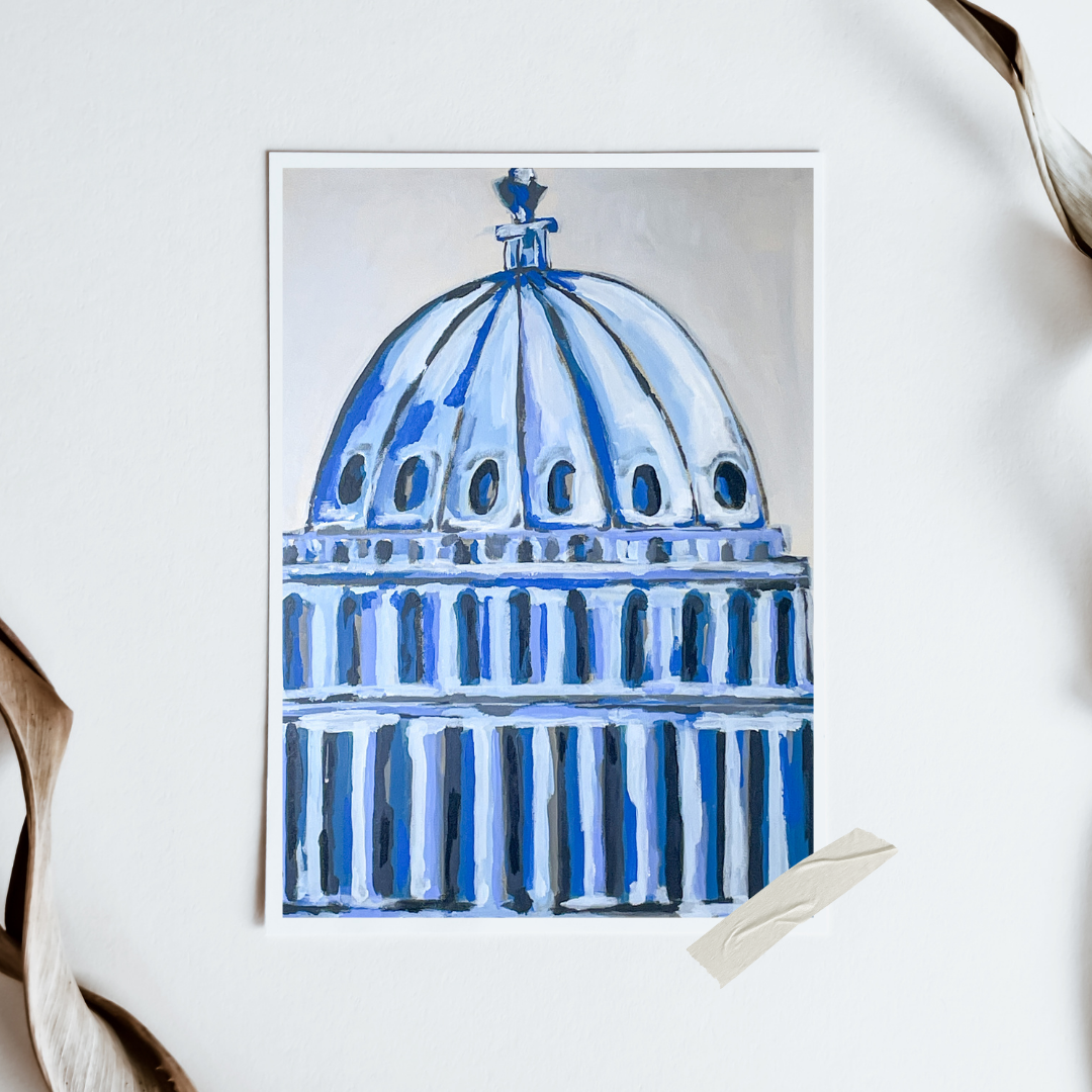 Moonlit Dome Print