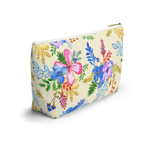 Load image into Gallery viewer, Blooming Harmony in Butter Cream Accessory Bag
