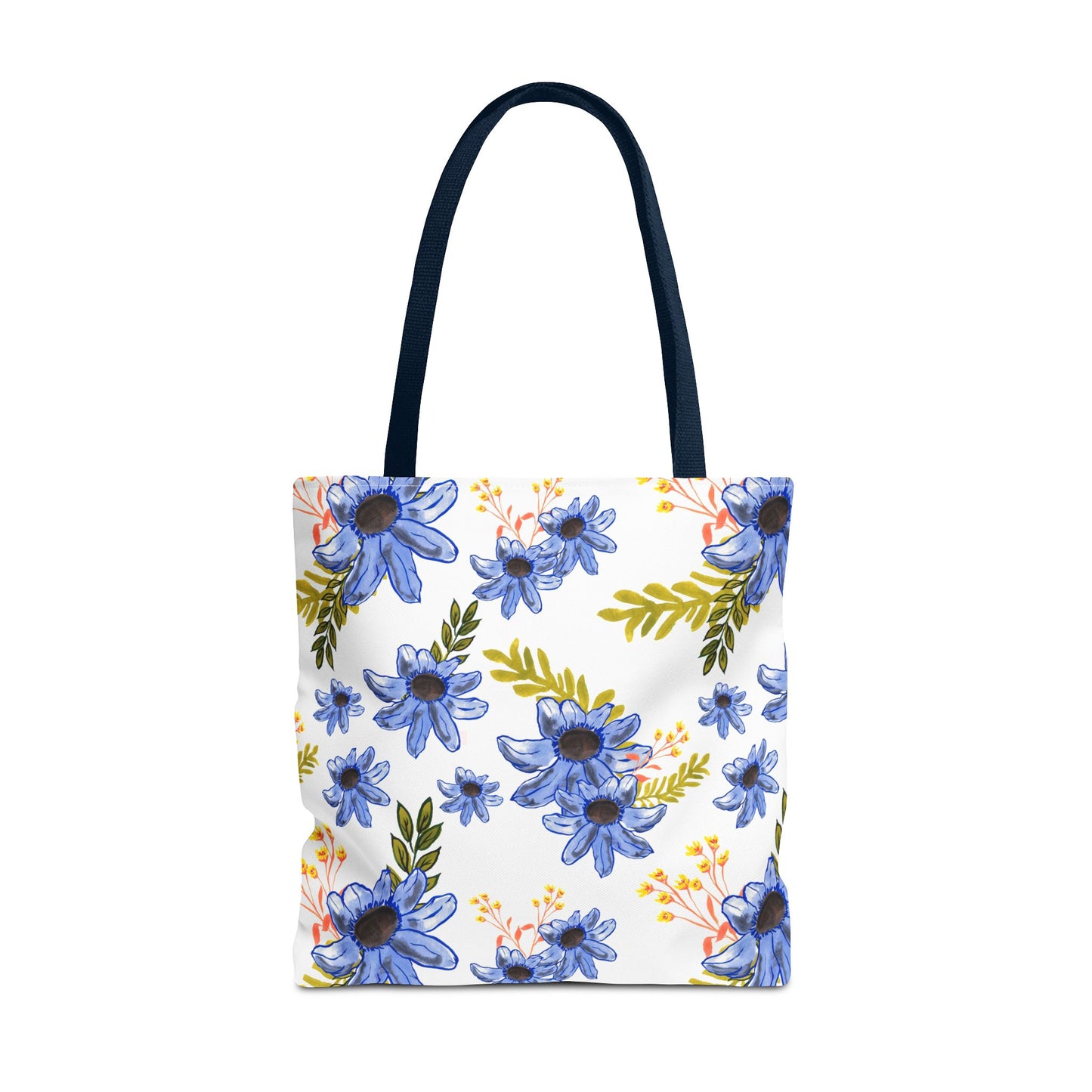 Petal Dance in Blue Tote Bag