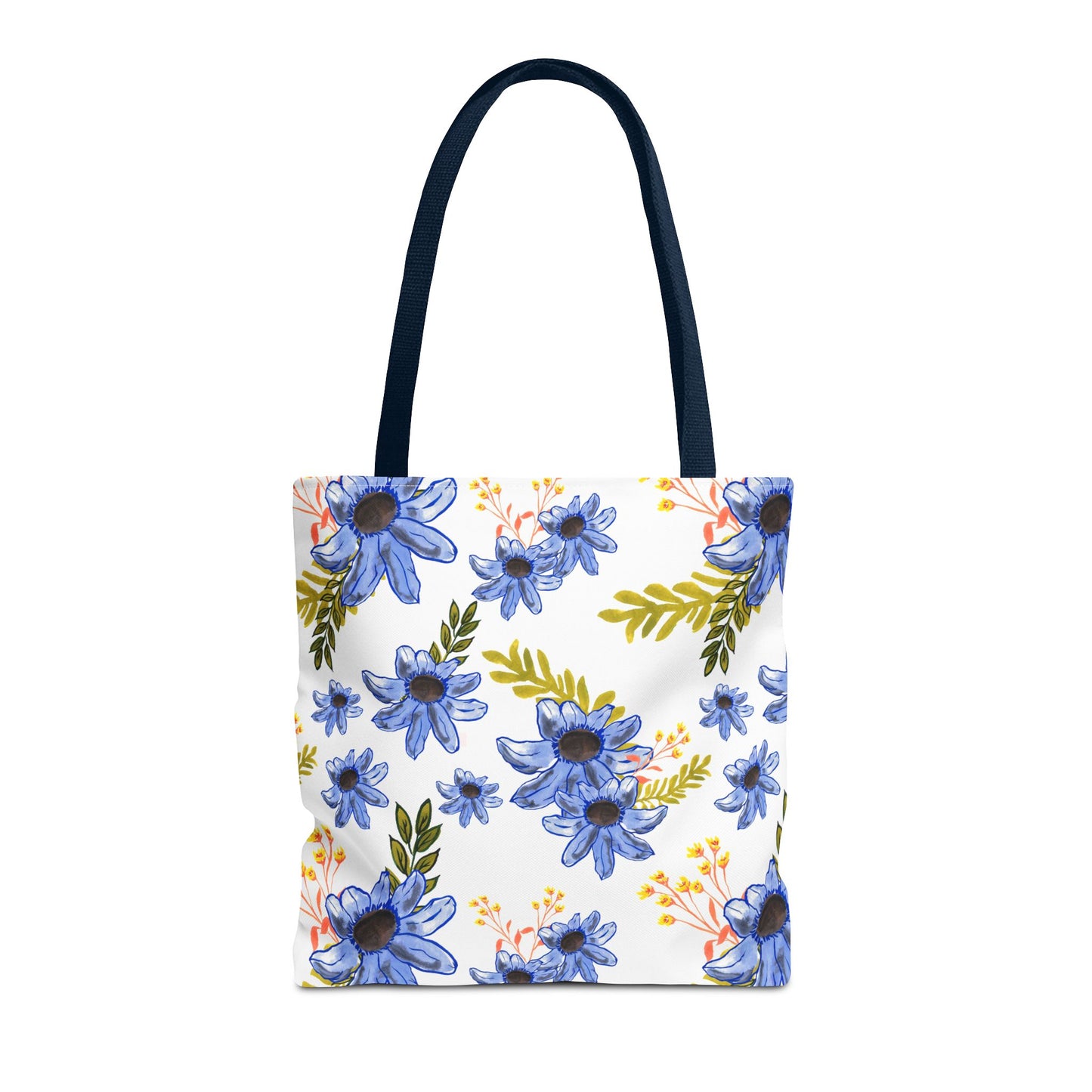 Petal Dance in Blue Tote Bag