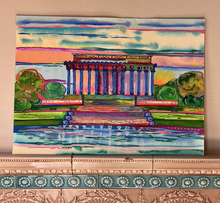 Load image into Gallery viewer, &quot;Lincoln Memorial in Colors&quot;
